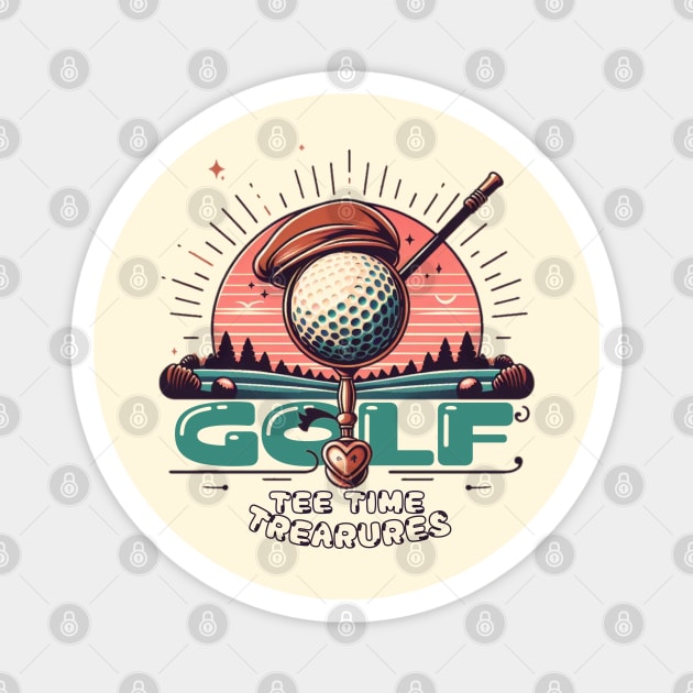 golf Magnet by AOAOCreation